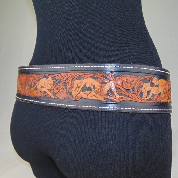 Leather Sash Belt